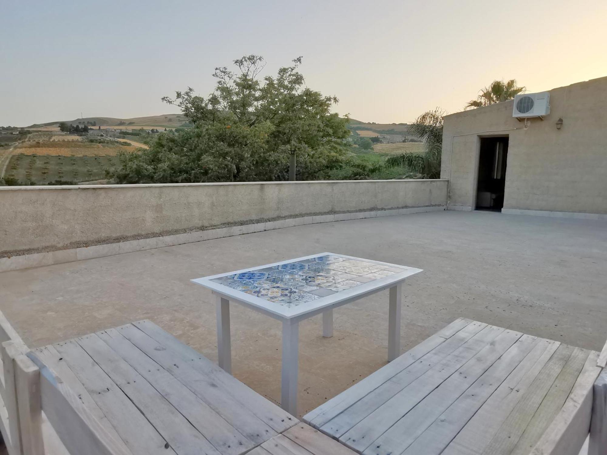 Villa Antico Baglio Siciliano Parecchiata à Buseto Superiore Extérieur photo